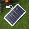 5V Solarpanel 2W USB-Ladegerät Tragbares flexibles Kit Leichtgewicht Mini-System für Handys Auto Camping Wandern Power Banks IP65