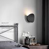 Nordic Metal Wall Lamp Minimalist LED Round Wall Lights for Bedroom Living Rooms Study Bedside Office Decorate Lighting Fixtures