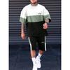3D Printed Men's Summer Everyday Street Men's Short-sleeved T-shirt And Shorts Set Outdoor Beach Short Urban Fashion Set