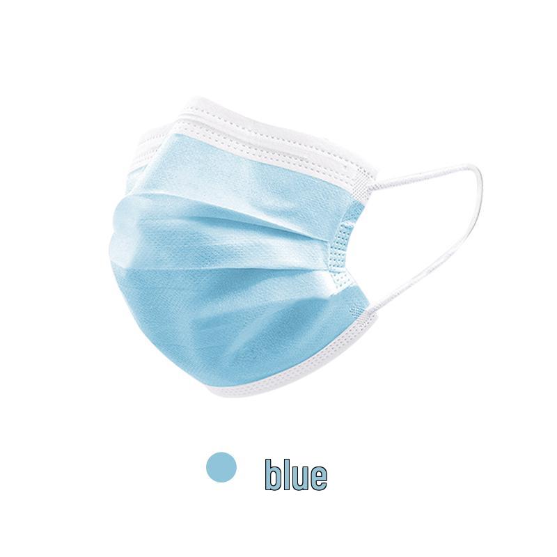Disposable Breathable Summer Face Mask - Single and Double Layer, Black & White