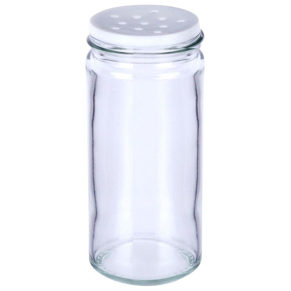 Spice container with strainer, glass, 80 ml