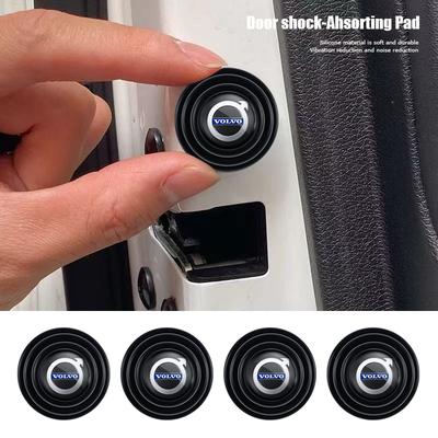 4/8/12Pcs Car Door Anti-collision Mat Gasket Buffer Silicone Pads For ES90 EC40 EX40 EM90 XC90 V90 V60 XC60 V40 S80 S60 S9