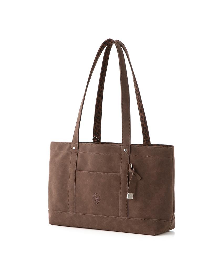 Jolly Reversible Bena Bag - Black/Suede Dark Brown