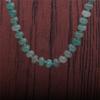 Natural stone necklace, Crystal agate, rainbow stone necklace, 5 * 8mm, abacus knotted necklace