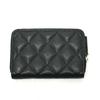 CHANEL AP3728 25B Matelasse Star CC Mark Zip Folded wallet  Unused