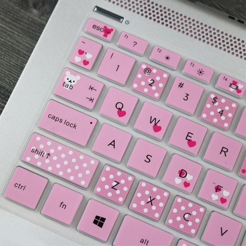 Silicone Keyboard Protector Skin For Pavilion 15 cc707TX Laptop Keyboard Cover Durability and Washable Sleeve