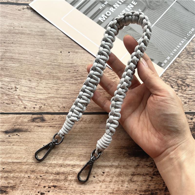 

Shoulder Phone Strap Braided Cellular Lanyard Metal Key Ring Lanyard Universal Bag Strap Handbag Replacement Accessories Rope Nylon / Spandex