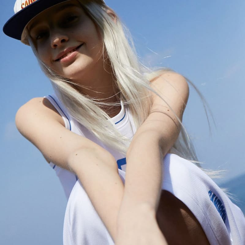 SAND SOUND Stripe 6Panel Camp Cap Navy (MS338BA63R)