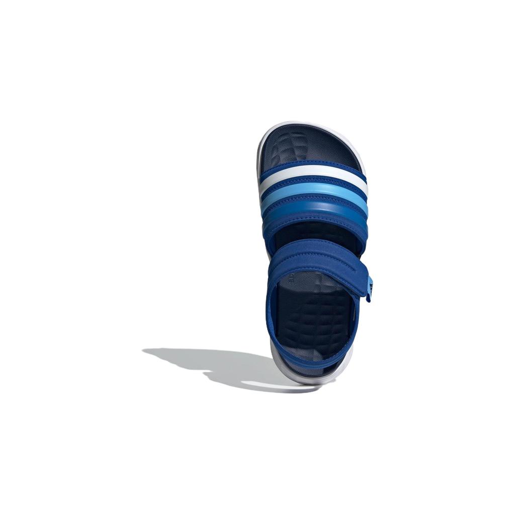 Adidas Duramo Sandals Sports Casual Non-Slip Shock Absorbing Quick-Drying Kids Sandals Kids Sandals Blue White ID3533