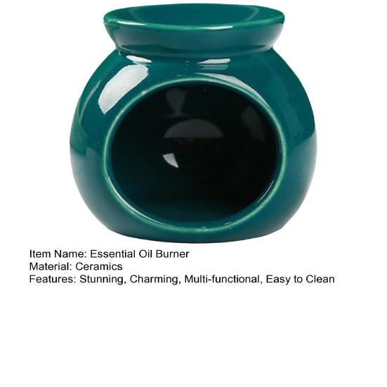 Essential Oil Burner Small Ceramic Tealight Candle Holder Scented Wax Melt