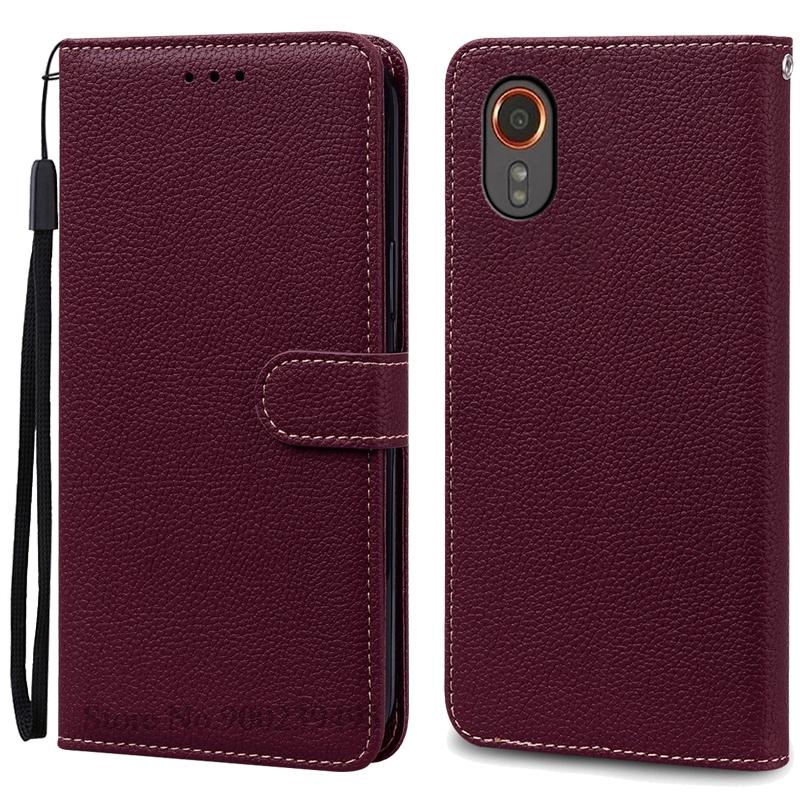 Xcover 7 Hülle Für Samsung Xcover 7 Hülle Leder Brieftasche Flip Case Für Samsung Galaxy Xcover 7 Xcover7 SM-G556B Hülle Coque Fundas