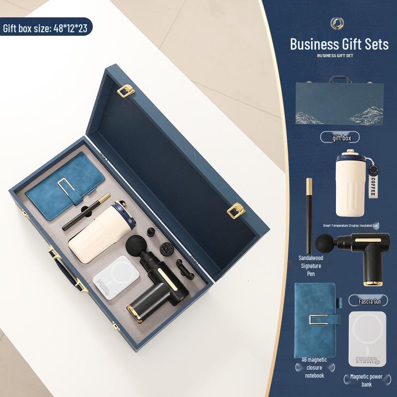 High-End Logo Tea Set for Company Meetings & Corporate Gifts