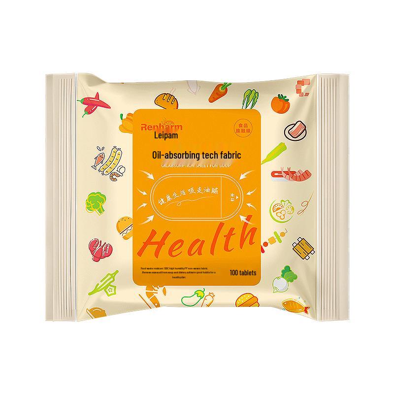 Repharm Food-Grade Oil Absorbing Paper (100 Sheets)
