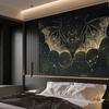 1pc Bat Pattern Tapestry - Intricate Wing Design, Perfect Wall Hanging for Living Room & Party Decor