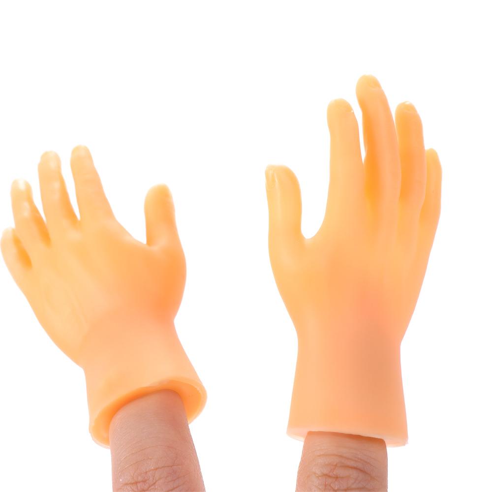 1 Paar Winzige Fingerhände Lustige Finger Fidget Kleine Handfläche Katze Haustier Party Halloween Cosplay Requisiten Neuheit Spielzeug