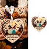 Window Door Ornament Hanging Plaque Acrylic Friendship Theme for Fall Tree Display, Ribbon Slot Home Decoration for Party Styling Indoors