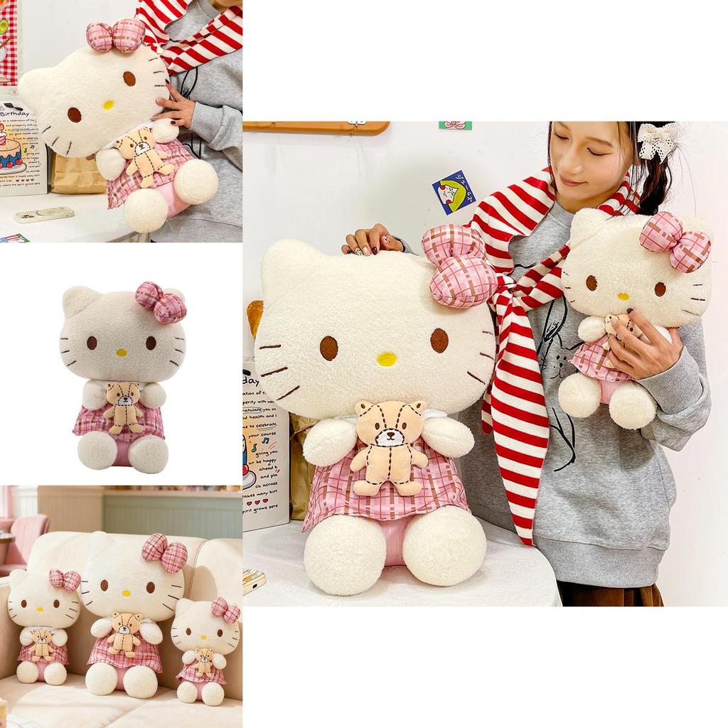 Plush Toy Creative Kawaii Cat Doll For Girls And Valentines Day Gift