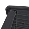 VidaXL Gartentisch Anthrazit 101x68x72 cm Kunststoff