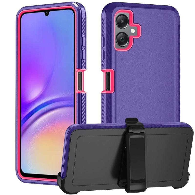 Rugged Magnetic Case for Samsung Galaxy A06 | 360° Rotatable Stand + Anti-Slip TPU+PC | Shockproof Galaxy Cover
