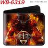 Sports Ball Bifold Wallet Football Basketball Rugby Pattern Student Coin Purse Card Holder Leather Short 1pcs