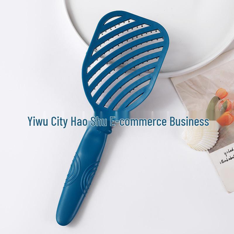 Dual-Use Hollow Rib Massage Comb for Scalp and Styling