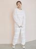 GELATO PIQUE Powder Logo Jacquard Pullover & Long Pants Set Pwnt255051
