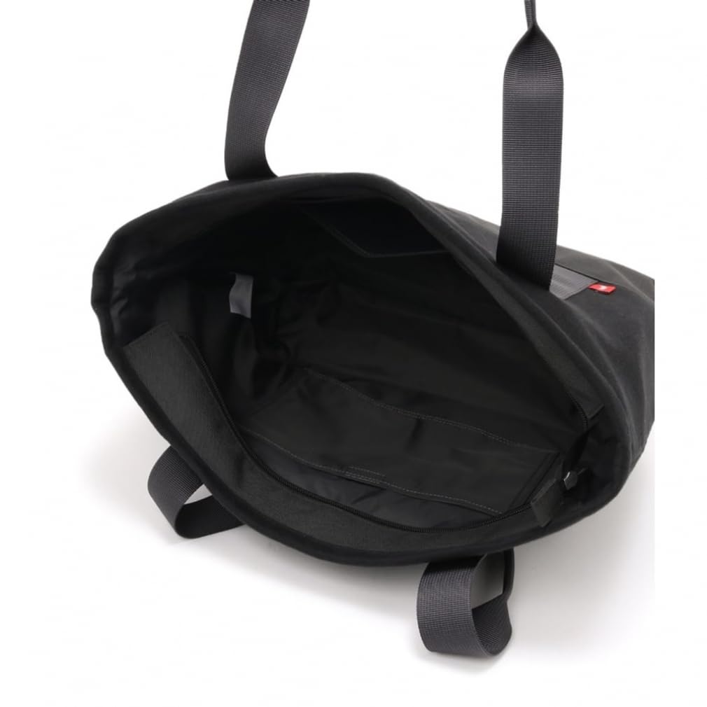 Chums Sweat Nylon Tote Bag in Black/Charcoal