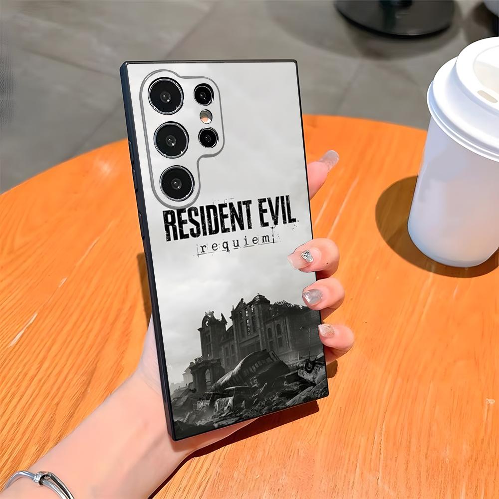 

R-Resident Evil Requiem Phone Case For Samsung S25 Ultra S24 S23 Fe S22 S20 S21 Plus A54 A34 A53 A16 Back Cover Samsung a54 5g