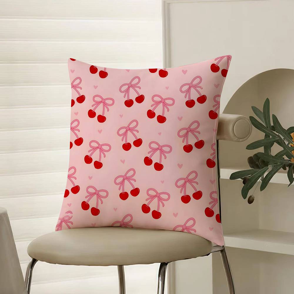 Sweet Millennium Print Kirsh Studio Pillow Case Comfort Sofa Bed Silky Elegant Invisible Zipper Decorative Cushion Cover