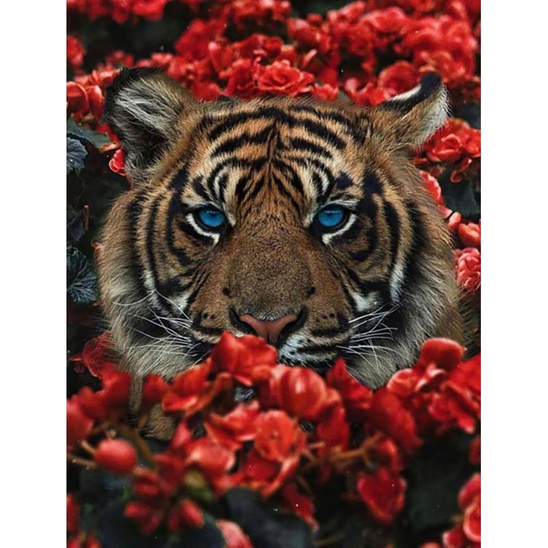 Diy 5D Deer Flower Butterfly Full Round Drill Cartoon Diamond Painting Cross Stitch Kits Art Animal Paint By Diamond Home Decor