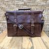 Brown Leather Messenger Bag Laptop Bag Briefcase Computer Bag Handmade Messenger for Men Women Satchel Work Bag Christmas Gifts