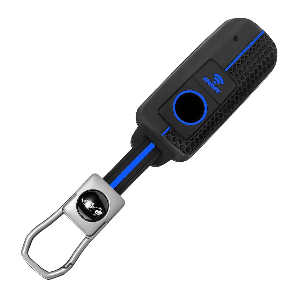 

1 Button Silicone Motorcycle Remote Smart Key Case cover Fob For Yamaha TMAX530 TMAX560 2017-2026 Interior Accessories