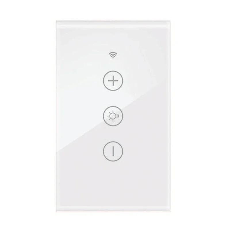Tuya WiFi Smart Dimmer Light Switch EU/US Wireless Touch Wall Switch Smart Life APP Remote Voice Control Works with Alexa Google