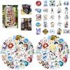 50pcs Genshin Impact Reusable Waterproof Stickers Perfect For Luggage Cases
