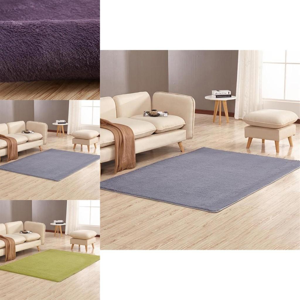 Foldable And Easy To Clean Fluffy Rugs With Antiskid Sole For Home Decor