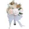 Decoration Wedding Bouquet Artificial Flowers Bride Handmade Durability Bouquet for Wedding Party Home Table Decoration