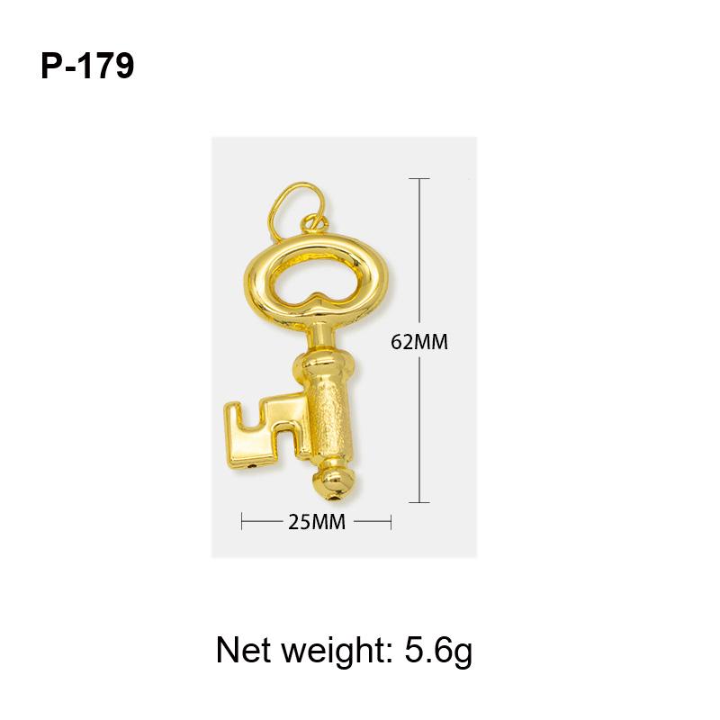 Pendant with Necklace For Women Men 24k Gold Plated Copper 33 Designs Wholesale Fashion Zircon For Daily Wear Anniversary