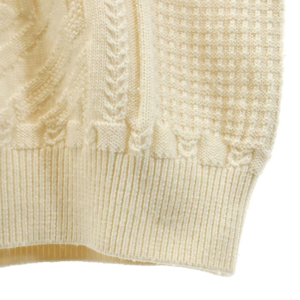 Santa Fe 90s Made In Japan Wool Blend Old Long Sleeve Sweater 3 Knit Men's Used