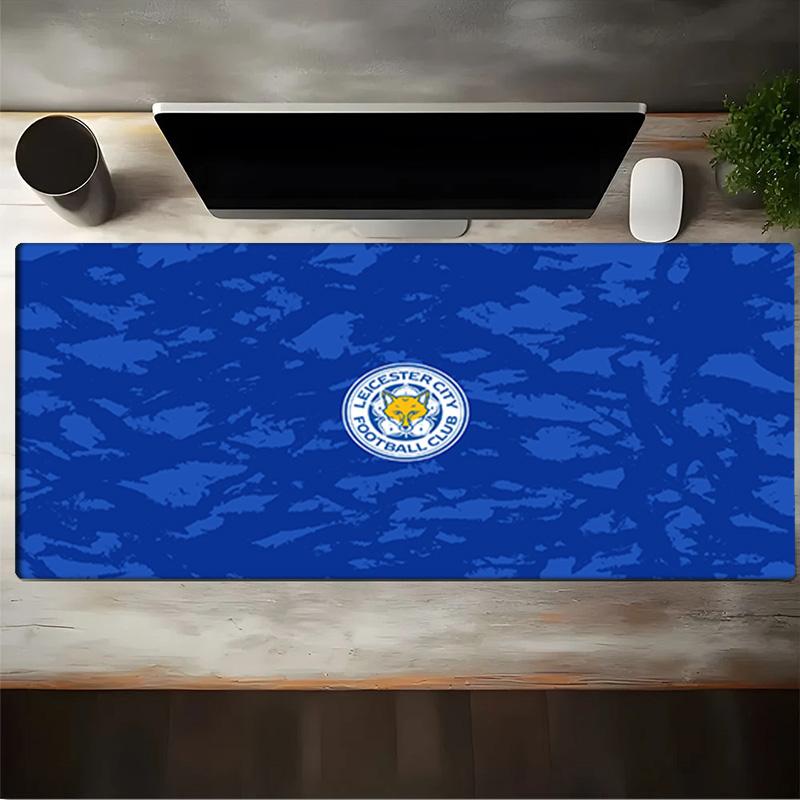 Leicester Football Club Crest Mouse Pad, Gaming Mouse Pad, Keyboard Pad, Desk Decor for Computer Notebook Fan Gift Birthday Gift