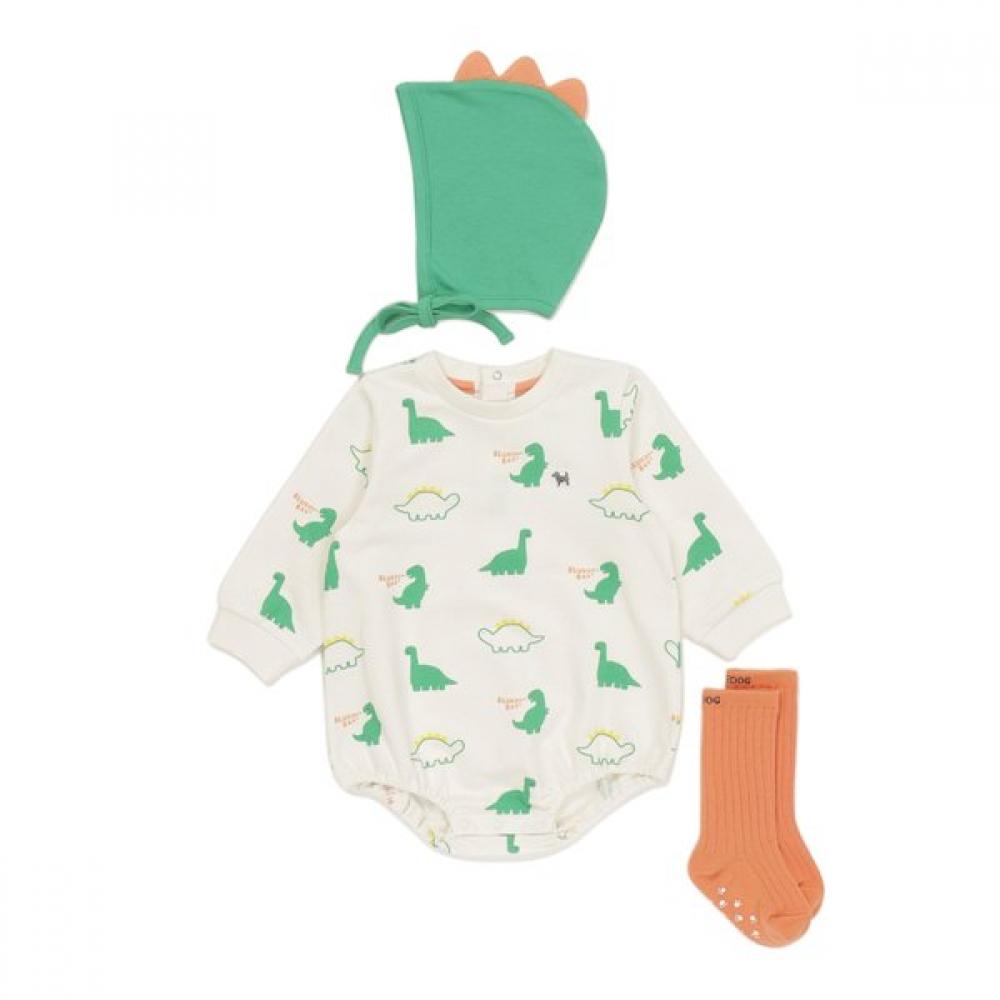 

Bluedog Drawing Dino Set Bodysuit 46170 676 01 Ivory/24 months (90)
