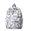Schoolbag American High Street Graffiti Schoolbag Boys Fashion Trend Middle and High School Students Backpack High Value Going Out Spring Outing