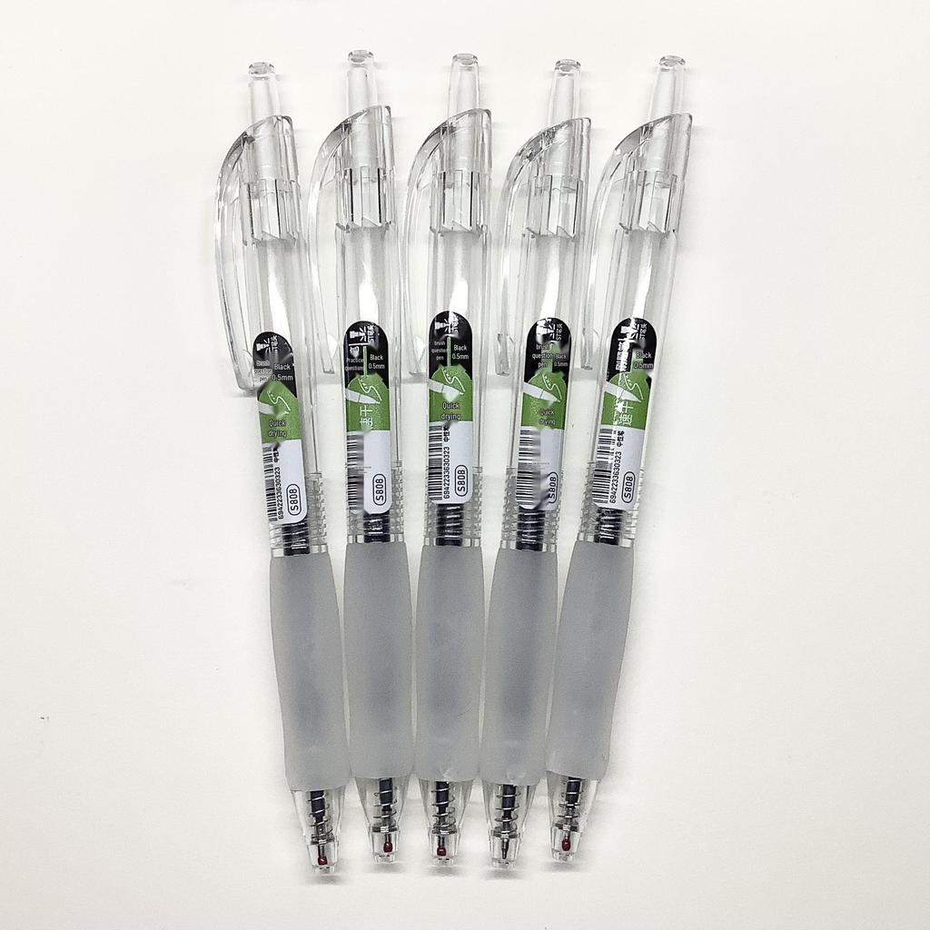 Smooth 0.5 ST Tip Neutral Pen – Quick-Dry Black Ink for Exams & Signatures