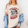 Funny Getting Santa Claus Christmas High Quality Cotton Print Shortsleev Loose Casual Lovely Novelty Fashion Adult Unisex Tees