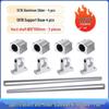 Precision Linear Optical Rail and Rod Guide for Woodworking Saw Tables