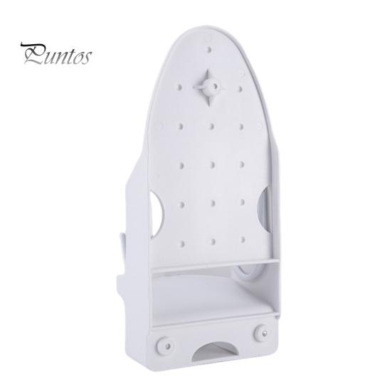 Wall Mount Electric Iron Hanger with Dual Hooks Heavy Duty Universal Laundry Room Multi-functional Iron Ironing Board Holder Organizer Storage Rack
