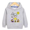 Merch A4 Boys Girls Hoodie Pullover Cartoon Children Hoodie Teen Spring Autumn New Style 4 To14 Y