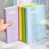 Portable A5 2026 Schedule Book To Do List Planner Reminder Agenda Book Textured PU Daily Planner Office Supplies