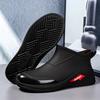 New men's rain shoes waterproof shoes non-slip rain shoes short rain boots fashion casual foot rubber shoes