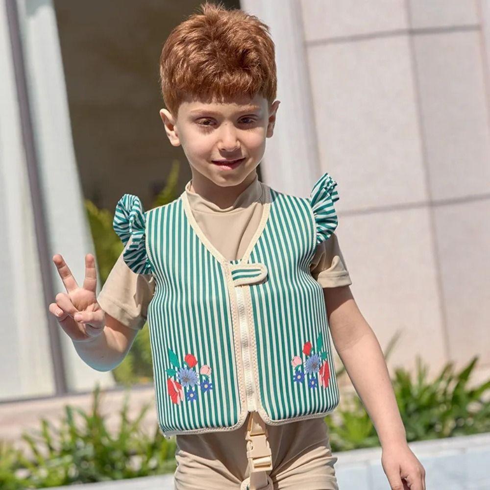 Anti Rollover Baby Swimming Jackets Not Falling Off Inflation-Free Swimming Vest  Beach
