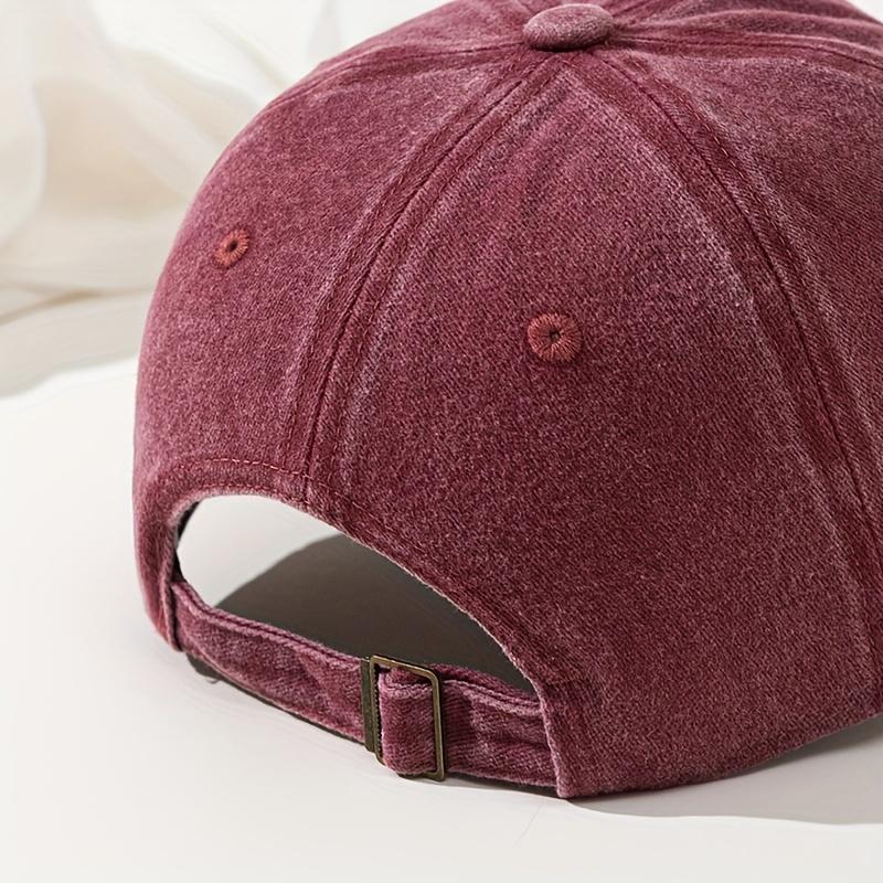 Big Tree Print Baseball Cap Retro Washed Casual Cap Baseball Cap Old Style High Quality Hip Hop Hat Adjustable